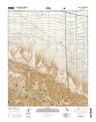 Mescal Creek California Current topographic map, 1:24000 scale, 7.5 X 7.5 Minute, Year 2015