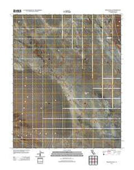 Mesquite Flat California Historical topographic map, 1:24000 scale, 7.5 X 7.5 Minute, Year 2012