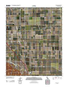 Mettler California Historical topographic map, 1:24000 scale, 7.5 X 7.5 Minute, Year 2012