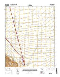 Mettler California Current topographic map, 1:24000 scale, 7.5 X 7.5 Minute, Year 2015