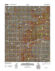 Mid Hills California Historical topographic map, 1:24000 scale, 7.5 X 7.5 Minute, Year 2012