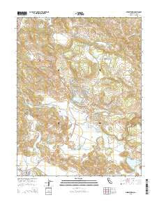 Middletown California Current topographic map, 1:24000 scale, 7.5 X 7.5 Minute, Year 2015