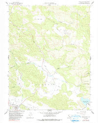 Middletown California Historical topographic map, 1:24000 scale, 7.5 X 7.5 Minute, Year 1958