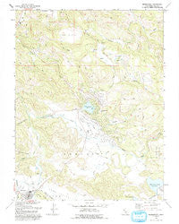 Middletown California Historical topographic map, 1:24000 scale, 7.5 X 7.5 Minute, Year 1993