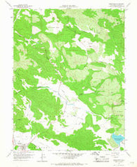Middletown California Historical topographic map, 1:24000 scale, 7.5 X 7.5 Minute, Year 1958