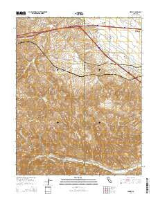 Midway California Current topographic map, 1:24000 scale, 7.5 X 7.5 Minute, Year 2015