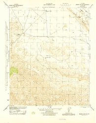 Midway Peak SW California Historical topographic map, 1:31680 scale, 7.5 X 7.5 Minute, Year 1944