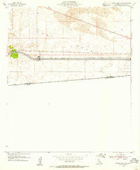 Midway Well NW California Historical topographic map, 1:24000 scale, 7.5 X 7.5 Minute, Year 1954