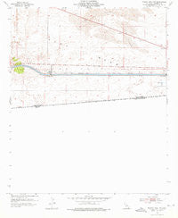Midway Well NW California Historical topographic map, 1:24000 scale, 7.5 X 7.5 Minute, Year 1954