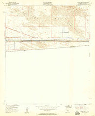 Midway Well California Historical topographic map, 1:24000 scale, 7.5 X 7.5 Minute, Year 1954