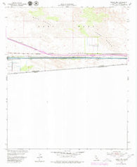 Midway Well California Historical topographic map, 1:24000 scale, 7.5 X 7.5 Minute, Year 1954