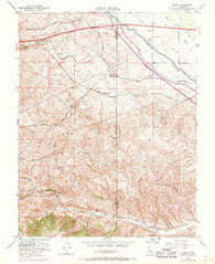 Midway California Historical topographic map, 1:24000 scale, 7.5 X 7.5 Minute, Year 1953