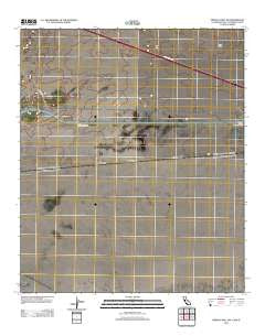 Midway Well NW California Historical topographic map, 1:24000 scale, 7.5 X 7.5 Minute, Year 2012