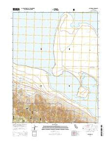 Milford California Current topographic map, 1:24000 scale, 7.5 X 7.5 Minute, Year 2015