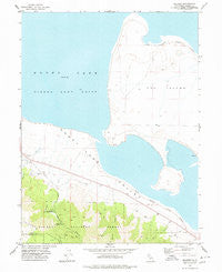 Milford California Historical topographic map, 1:24000 scale, 7.5 X 7.5 Minute, Year 1977