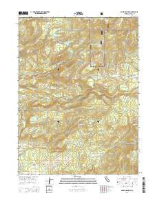 Miller Mountain California Current topographic map, 1:24000 scale, 7.5 X 7.5 Minute, Year 2015