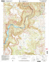 Millerton Lake East California Historical topographic map, 1:24000 scale, 7.5 X 7.5 Minute, Year 2004