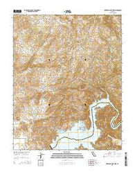 Millerton Lake West California Current topographic map, 1:24000 scale, 7.5 X 7.5 Minute, Year 2015