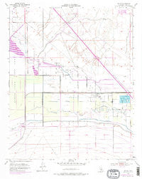 Millux California Historical topographic map, 1:24000 scale, 7.5 X 7.5 Minute, Year 1954