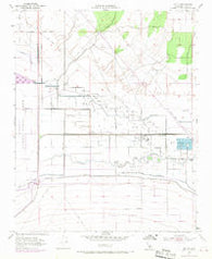 Millux California Historical topographic map, 1:24000 scale, 7.5 X 7.5 Minute, Year 1954