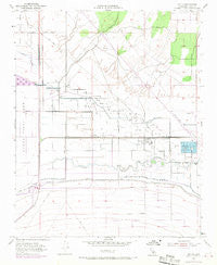 Millux California Historical topographic map, 1:24000 scale, 7.5 X 7.5 Minute, Year 1954