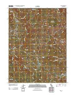 Mina California Historical topographic map, 1:24000 scale, 7.5 X 7.5 Minute, Year 2012