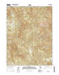 Mina California Current topographic map, 1:24000 scale, 7.5 X 7.5 Minute, Year 2015