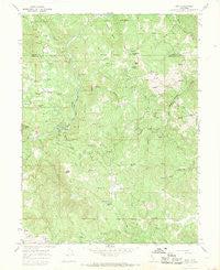 Mina California Historical topographic map, 1:24000 scale, 7.5 X 7.5 Minute, Year 1967