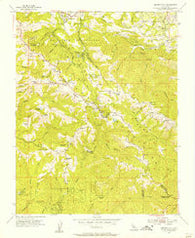 Mindego Hill California Historical topographic map, 1:24000 scale, 7.5 X 7.5 Minute, Year 1955