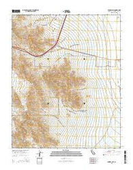 Mineral Hill California Current topographic map, 1:24000 scale, 7.5 X 7.5 Minute, Year 2015