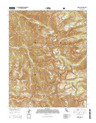 Mineral King California Current topographic map, 1:24000 scale, 7.5 X 7.5 Minute, Year 2015