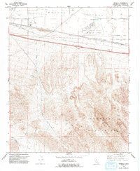 Minneola California Historical topographic map, 1:24000 scale, 7.5 X 7.5 Minute, Year 1971