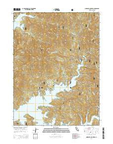 Minnesota Mountain California Current topographic map, 1:24000 scale, 7.5 X 7.5 Minute, Year 2015