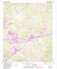 Mint Canyon California Historical topographic map, 1:24000 scale, 7.5 X 7.5 Minute, Year 1960