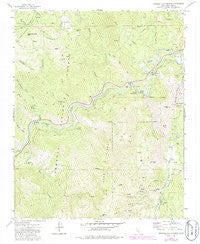 Miracle Hot Springs California Historical topographic map, 1:24000 scale, 7.5 X 7.5 Minute, Year 1972