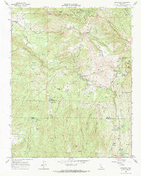 Miramonte California Historical topographic map, 1:24000 scale, 7.5 X 7.5 Minute, Year 1966