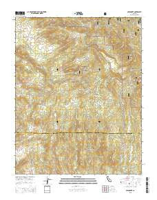 Miramonte California Current topographic map, 1:24000 scale, 7.5 X 7.5 Minute, Year 2015