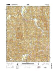 Miranda California Current topographic map, 1:24000 scale, 7.5 X 7.5 Minute, Year 2015