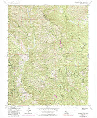 Mississippi Creek California Historical topographic map, 1:24000 scale, 7.5 X 7.5 Minute, Year 1955