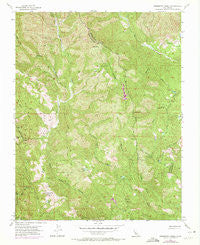 Mississippi Creek California Historical topographic map, 1:24000 scale, 7.5 X 7.5 Minute, Year 1955