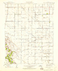 Mitchell School California Historical topographic map, 1:24000 scale, 7.5 X 7.5 Minute, Year 1948