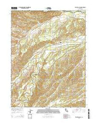 Mitchell Gulch California Current topographic map, 1:24000 scale, 7.5 X 7.5 Minute, Year 2015