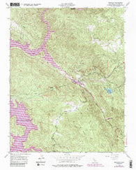Moccasin California Historical topographic map, 1:24000 scale, 7.5 X 7.5 Minute, Year 1948