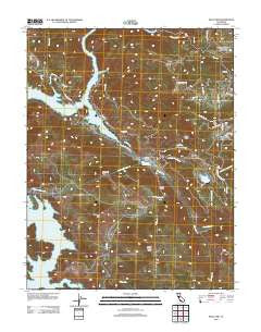 Moccasin California Historical topographic map, 1:24000 scale, 7.5 X 7.5 Minute, Year 2012