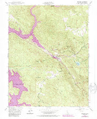 Moccasin California Historical topographic map, 1:24000 scale, 7.5 X 7.5 Minute, Year 1948