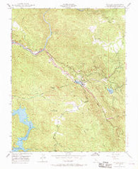 Moccasin California Historical topographic map, 1:24000 scale, 7.5 X 7.5 Minute, Year 1948