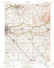 Modesto East California Historical topographic map, 1:62500 scale, 15 X 15 Minute, Year 1939
