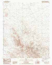 Mohawk Spring California Historical topographic map, 1:24000 scale, 7.5 X 7.5 Minute, Year 1985