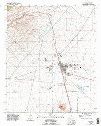 Mojave California Historical topographic map, 1:24000 scale, 7.5 X 7.5 Minute, Year 1992