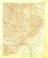 Mojave California Historical topographic map, 1:125000 scale, 30 X 30 Minute, Year 1915